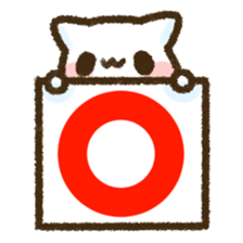 Fluffy cat! sticker #10514601