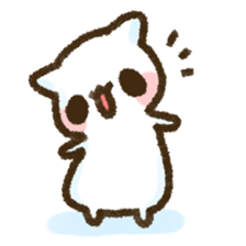 Fluffy cat! sticker #10514604