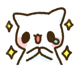 Fluffy cat! sticker #10514612