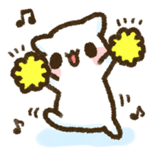 Fluffy cat! sticker #10514616