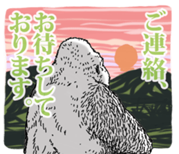 Gorilla gorilla gorilla 6 sticker #10515136