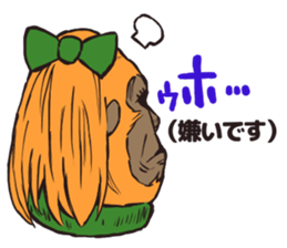 Polite gorilla 2 sticker #10515224