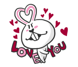 Royal College of Rabbit bear&bunny sticker #10515288