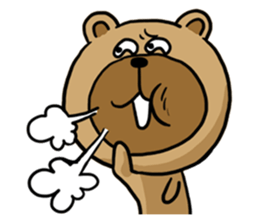 Royal College of Rabbit bear&bunny sticker #10515308