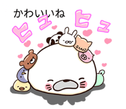 balloon Invasion 7 Animal Mochi 2 XXL!! sticker #10515453