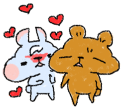 chii and kuu. sticker #10515490