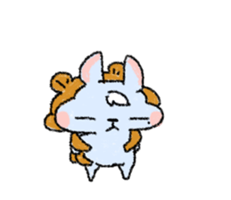 chii and kuu. sticker #10515511