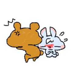 chii and kuu. sticker #10515512