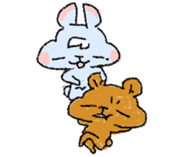 chii and kuu. sticker #10515514