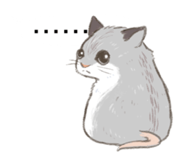 Balloon with hamster sticker #10515586