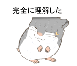 Balloon with hamster sticker #10515591