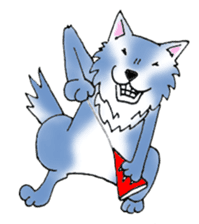 Mr.wolf3 sticker #10515898