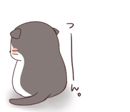 Fatty cat Kojirou sticker sticker #10516295