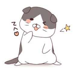 Fatty cat Kojirou sticker sticker #10516312