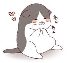 Fatty cat Kojirou sticker sticker #10516316