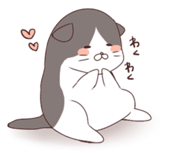 Fatty cat Kojirou sticker sticker #10516316