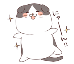 Fatty cat Kojirou sticker sticker #10516319