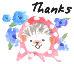 Hedgehogs of the mushroom forest sticker #10516727