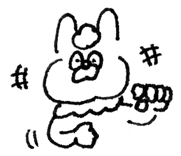 Rabbit Craiz sticker #10517284