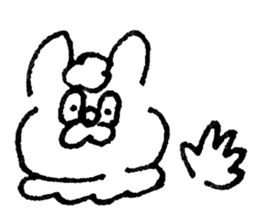 Rabbit Craiz sticker #10517319