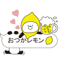 A small panda answers by a dull joke. sticker #10517650