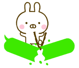 Rabbit Usahina Balloon 2 sticker #10517862