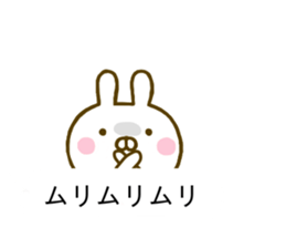 Rabbit Usahina Balloon 2 sticker #10517878