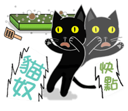 Black Cat's Daily Life sticker #10517884