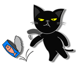 Black Cat's Daily Life sticker #10517917