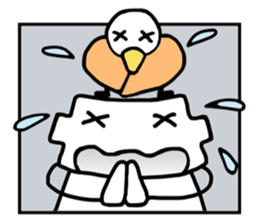 Happy Duckling and Square Kid sticker #10518176
