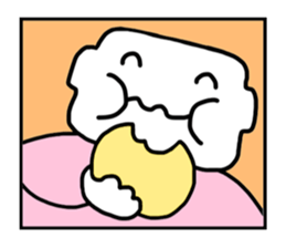 Happy Duckling and Square Kid sticker #10518197