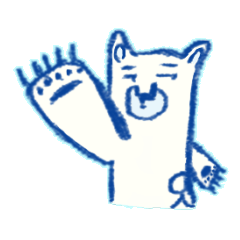 White bear - Monta Kumamoto born