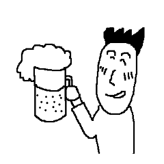 Common simple sticker to send to family