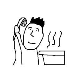 Common simple sticker to send to family sticker #10518439