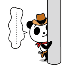 COWBOY PANDA 4 (English ver.) sticker #10518521