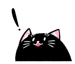 Percy of the black cat sticker #10518564