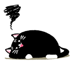 Percy of the black cat sticker #10518577