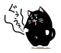 Percy of the black cat sticker #10518583
