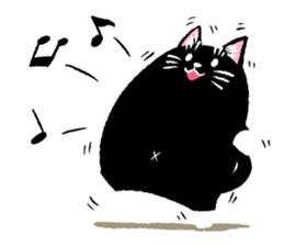 Percy of the black cat sticker #10518593