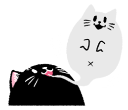 Percy of the black cat sticker #10518597