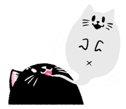 Percy of the black cat sticker #10518597