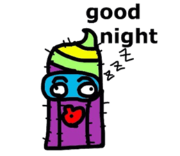 Cactus family Sticker sticker #10519532