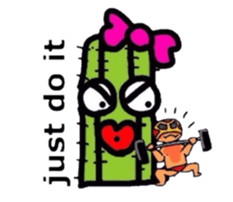Cactus family Sticker sticker #10519536