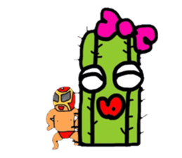 Cactus family Sticker sticker #10519551