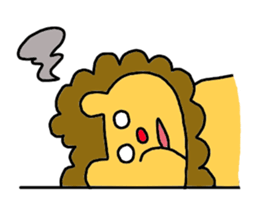 -lion sticker- sticker #10519791