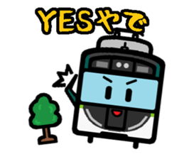 Deformed the Kansai train. NO.3 sticker #10519802