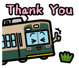 Deformed the Kansai train. NO.3 sticker #10519809