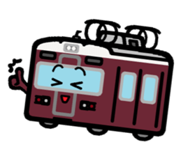 Deformed the Kansai train. NO.3 sticker #10519815
