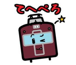 Deformed the Kansai train. NO.3 sticker #10519826