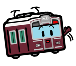 Deformed the Kansai train. NO.3 sticker #10519834